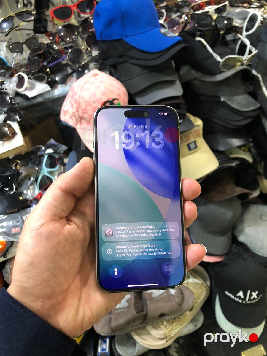 Apple iPhone 15 Pro Natural Titanium 128GB/8GB — Smartfonlar, Bakı (6)