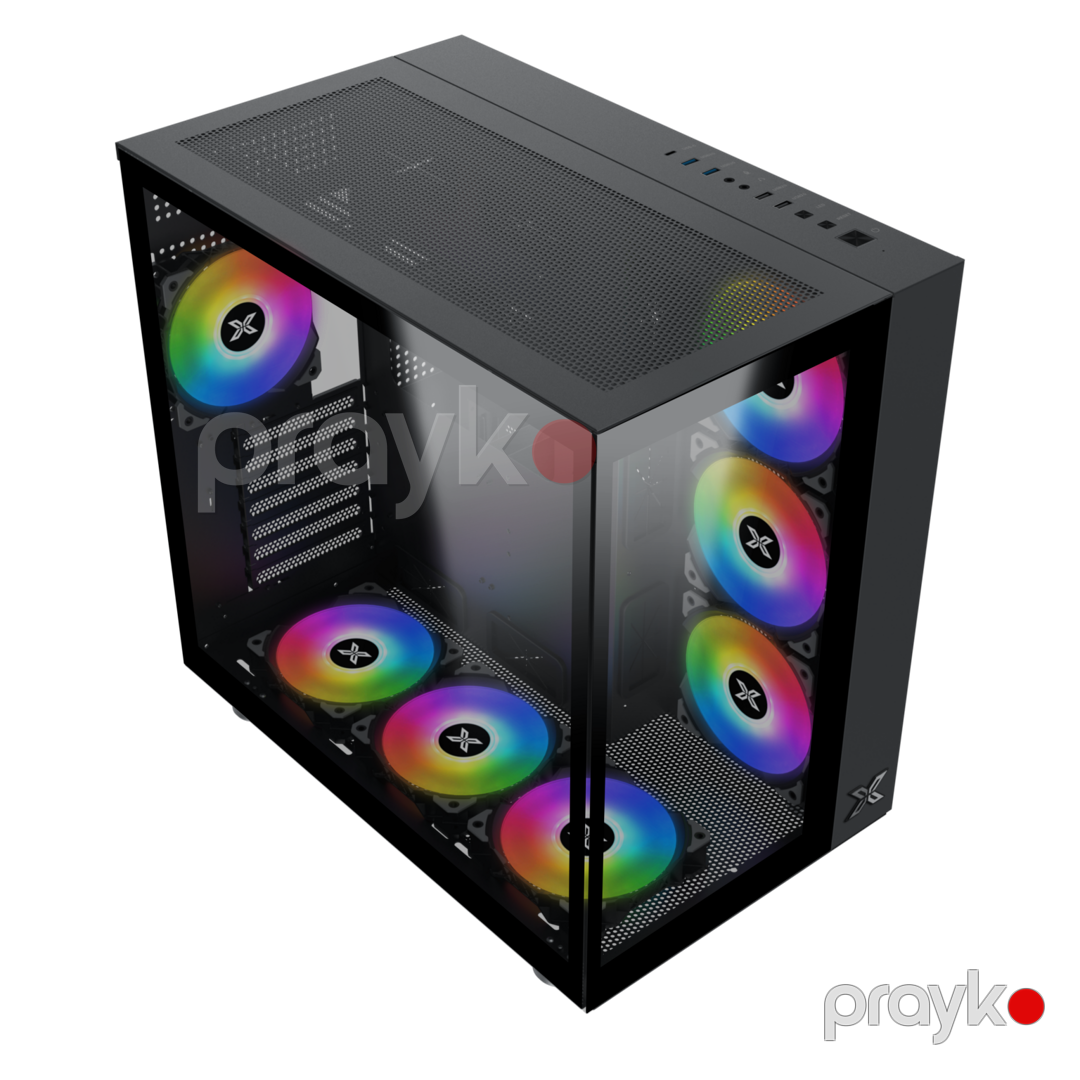 Xigmatek Aquarius Pro Gaming Case (EN49417) — Korpuslər, Bakı (3)