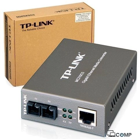 TP-Link MC210CS Media Converter — Şəbəkə və server avadanlığı, Bakı (2)
