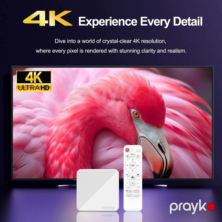 TV Box "H96MAX Ultra Android 14" 5G 4K — TV və Video, Bakı (5)