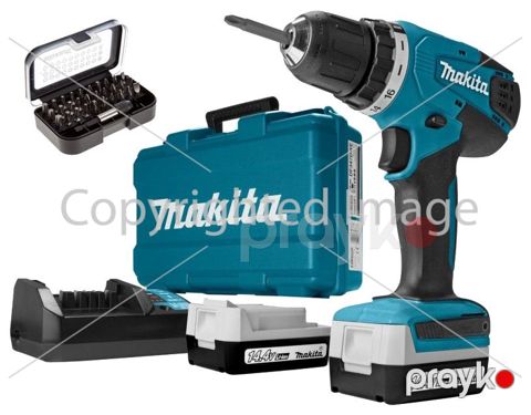 Drel-vintburan akkumulyatorlu Makita DF347DWEX8 — Bakı