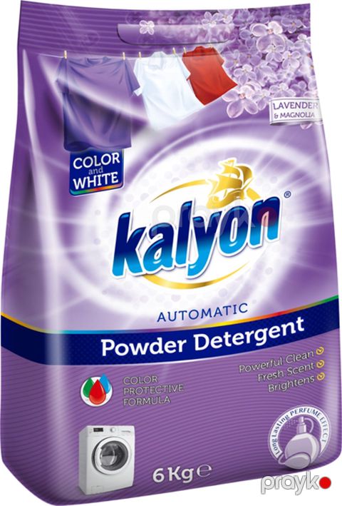 Yuyucu toz Kalyon lavanda ətirli 6 kg — Bakı