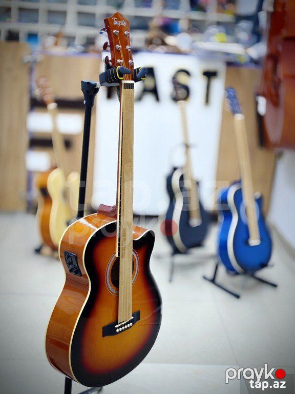 Elektro akustik gitara "Tayste T-401+17A EQ Sunboard" — Musiqiə alətləri, Bakı (2)