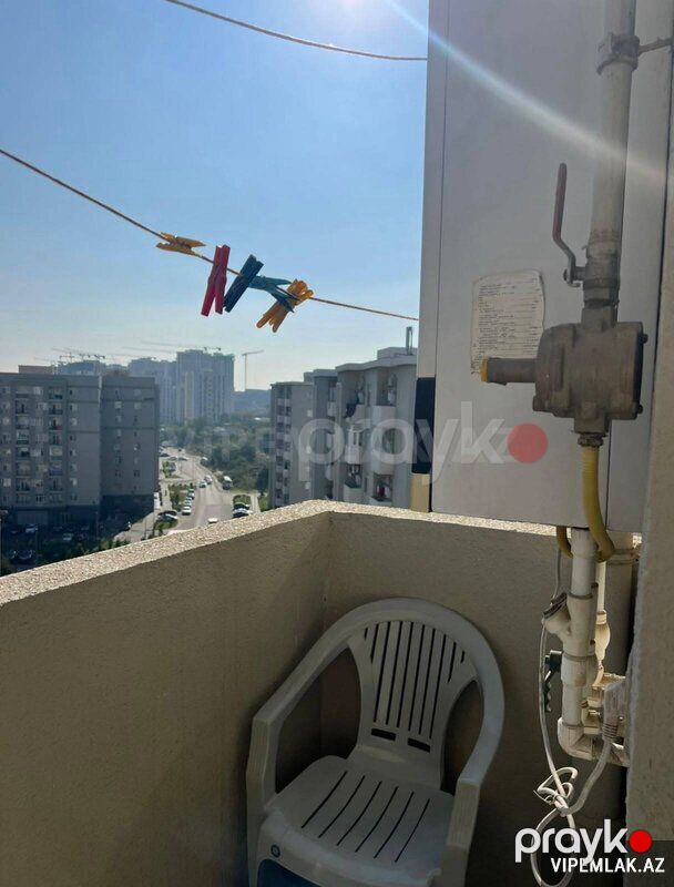 Yasamal rayonunda 1 otaqlı Yeni tikili Kirayə verilir, 40 m² — Mənzil, Bakı (3)