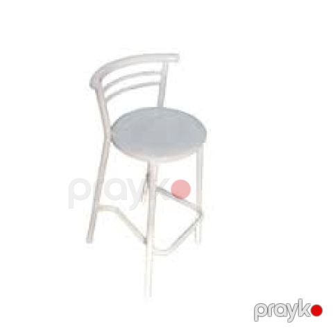 Bar Stulu EFM-0157 – Ağ (70x38 sm) — Bakı