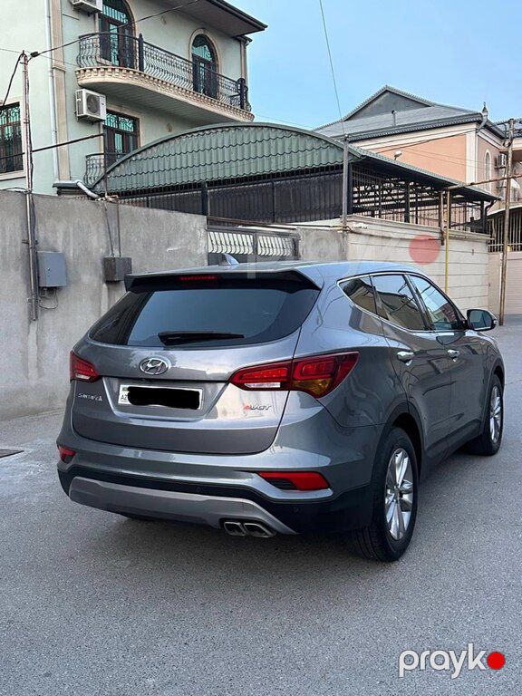 Hyundai Santa Fe, 2.0 L, 2016 il, 189 000 km — Avtomobillər, Bakı (2)