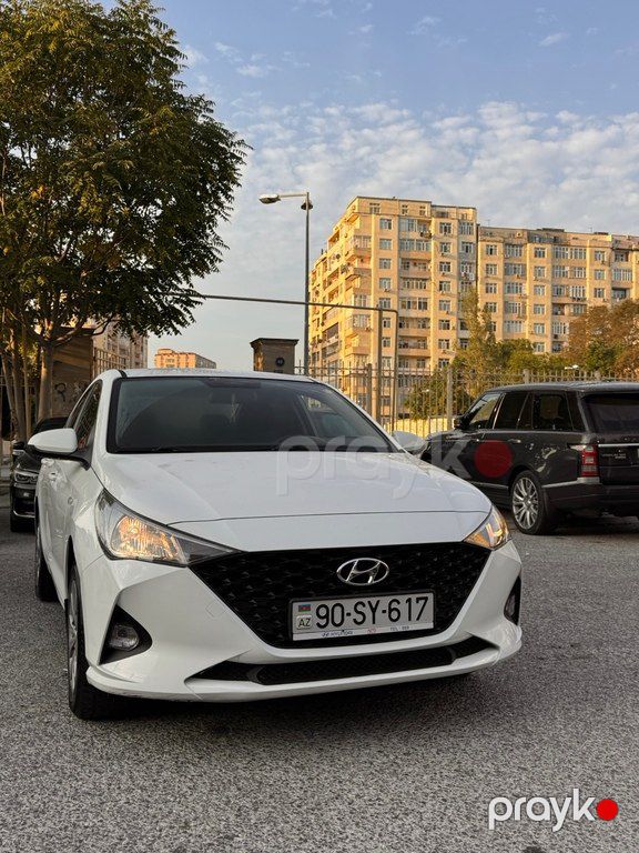 Hyundai Accent, 1.6 L, 2021 il, 85 000 km — Avtomobillər, Bakı (12)