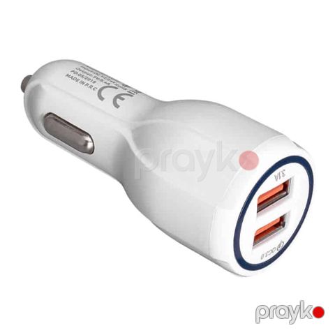 Hytech XQ50-Ağ Maşın Üçün Şarj Cihazı (HY-XQ50-White) — Bakı