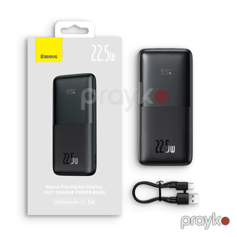 Baseus Bipow Pro PPBD040001 10000mAh 22.5W Power Bank — Bakı