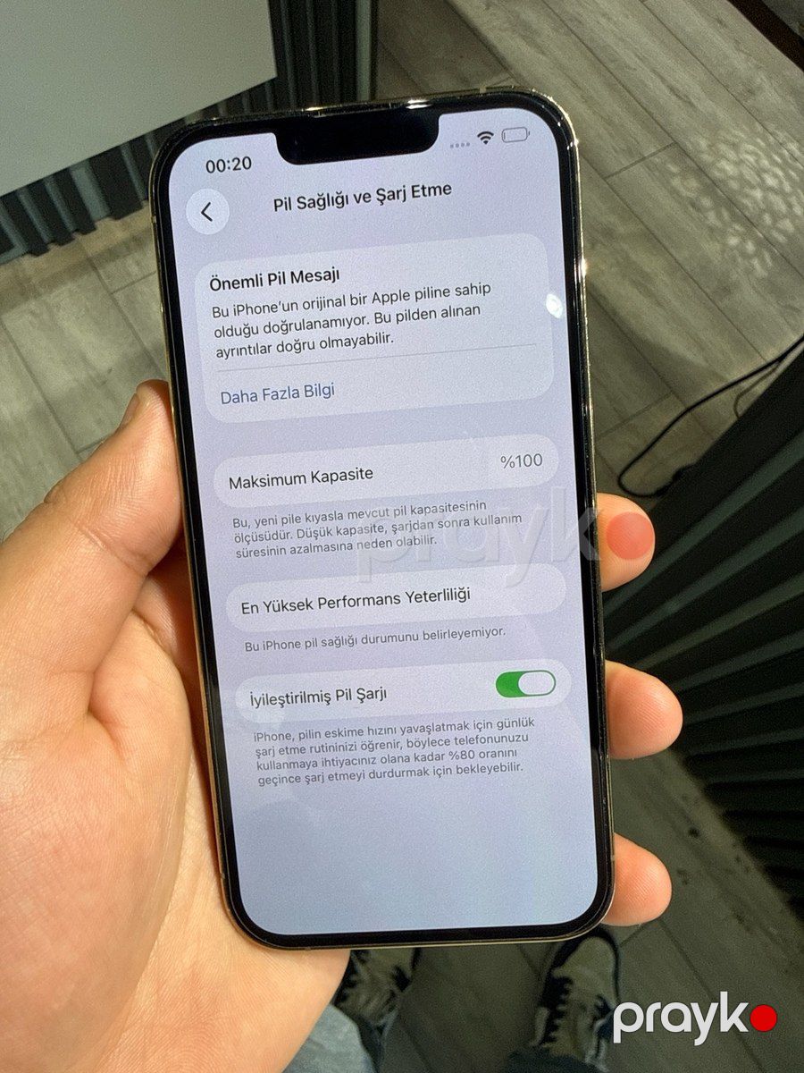 Apple iPhone 13 Pro Gold 256GB/6GB — Smartfonlar, Bakı (8)