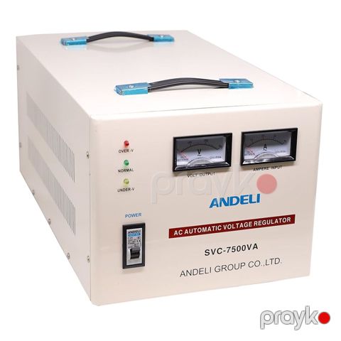 5836 Məhsulun adı: Gərginlik stabilizatoru Andeli SVC7500 110/250