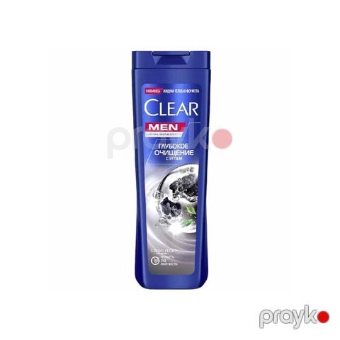 Şampun Clear Men Глубокое Очищение с углем, 180 ml — Bakı
