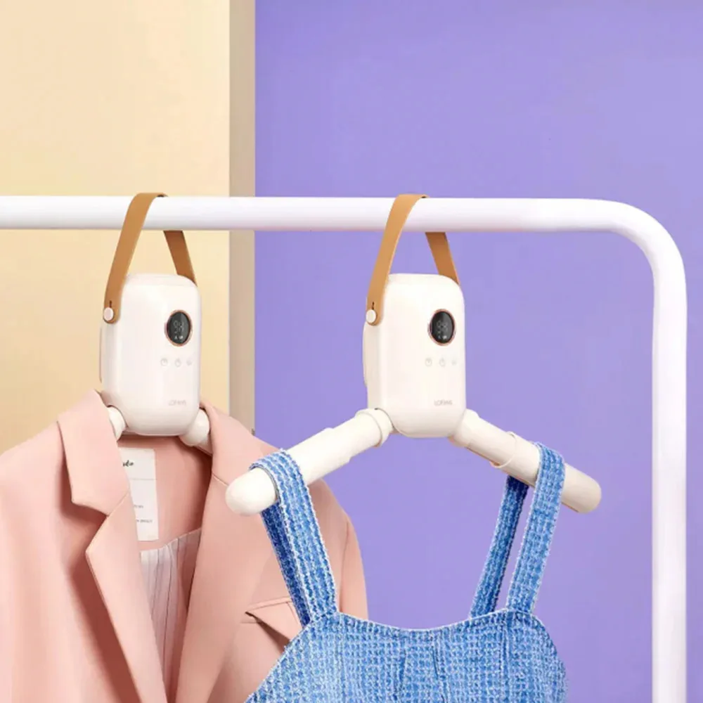 Paltar Qurudan Youpin Lofans Electric Folding Clothes Shoes Drying Hangers S5 — Mallar, Bakı (4)