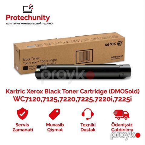 Kartric Xerox Black Toner WC 7120 / 7125 / 7220 / 7225 / 7220i / 7225i (006R01457) — Bakı
