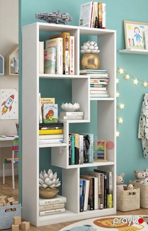 Stellaj MB14, laminat, 180х90х30 sm, ağ — Bakı