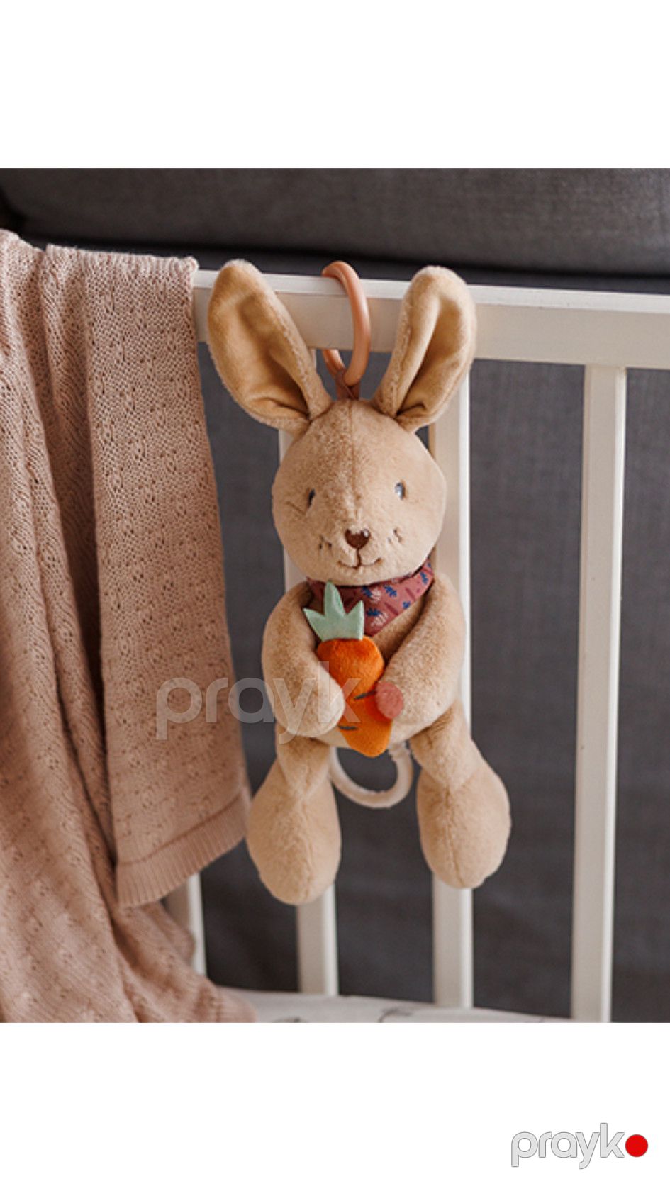 Yumşaq oyuncaq Babyono, Rabbit Karo 1686, Oyuncaq kukla, Peluş, Rəngarəng, 0+ yaş — Yumşaq oyuncaqlar, Bakı (2)