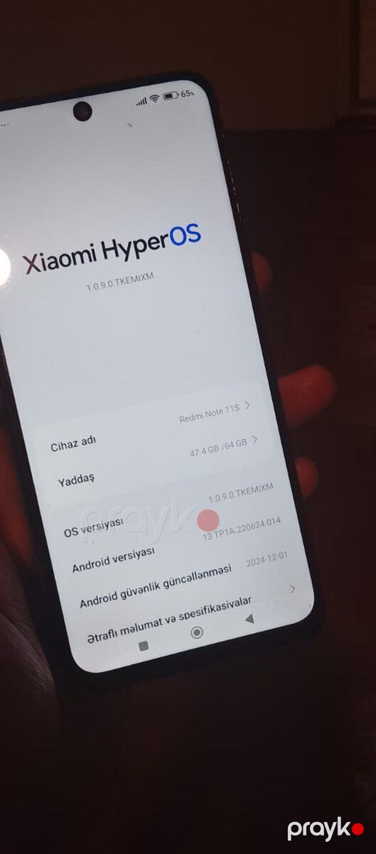 Xiaomi Redmi Note 11S Twilight Blue 64GB/6GB — Smartfonlar, Lənkəran (3)
