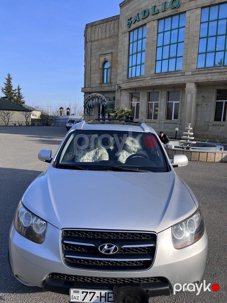 Hyundai Santa Fe, 2.0 L, 2008 il, 225 246 km — Avtomobillər, Bakı (9)
