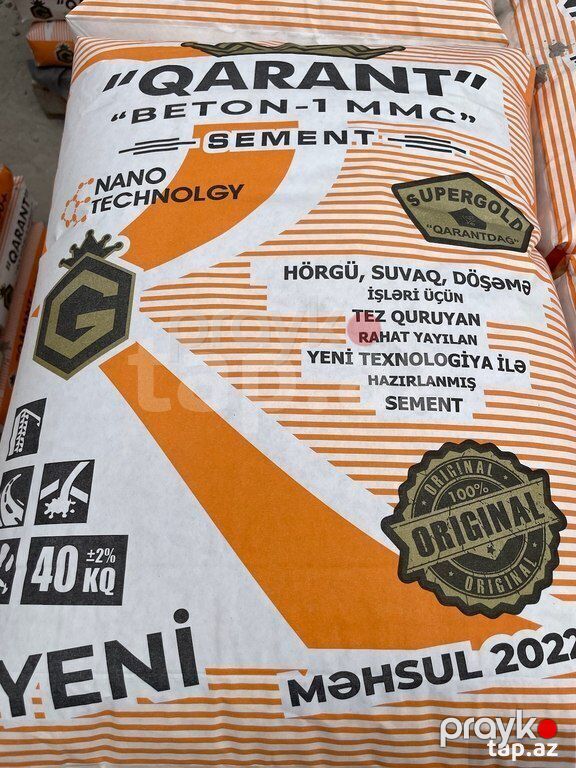 Sement "Qarant" — Təmir və inşaat, Bakı (2)