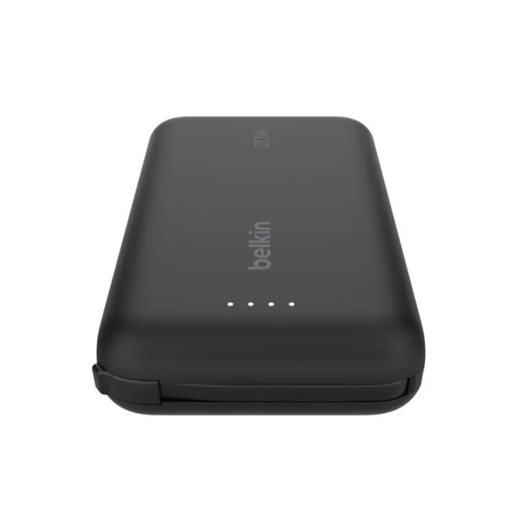 Power bank Belkin 10K PD20W Integrated Usb-c Cable Black — Mallar, Bakı (3)