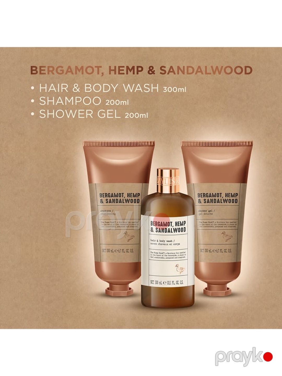 Bədən və saç üçün kosmetika dəsti Baylis&Harding The Fuzzy Duck (şampun 200 ml + duş geli 200 ml + bədən və saç üçün şampun 300 ml) — Mallar, Bakı (2)