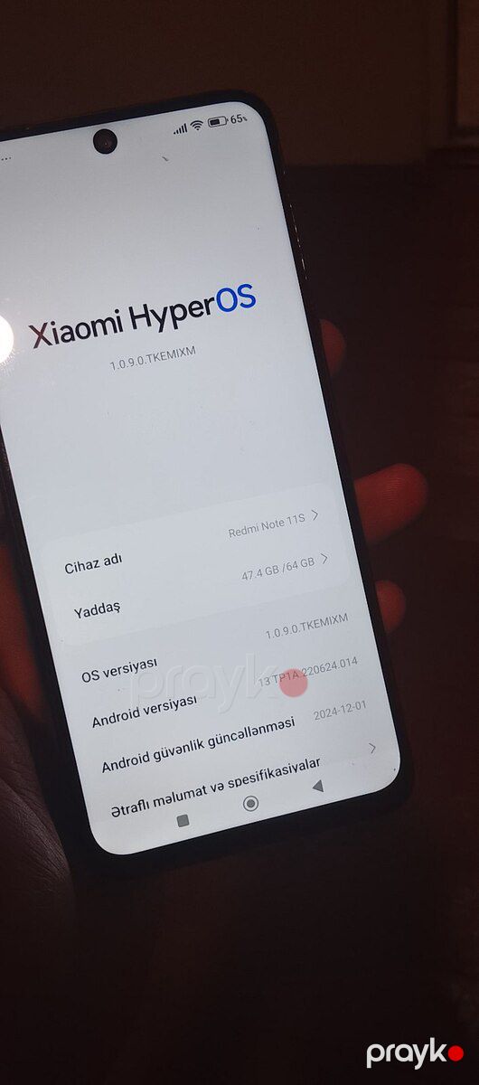 Xiaomi Redmi Note 11S Twilight Blue 64GB/6GB — Smartfonlar, Lənkəran (5)