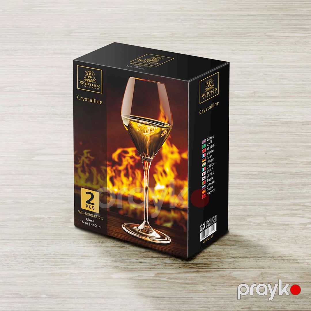 Badə dəsti Wilmax Crystalline 888045/2C, 440 ml, 2 əd — Mallar, Bakı (3)