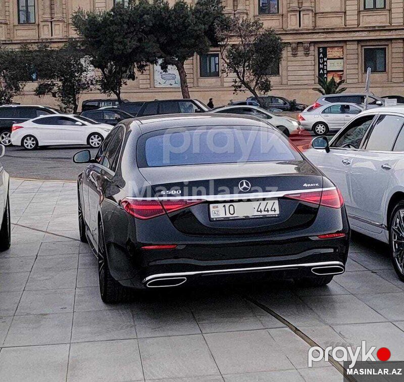 Mercedes s class, 2023 il — Minik avtomobili icarəsi, Bakı (4)