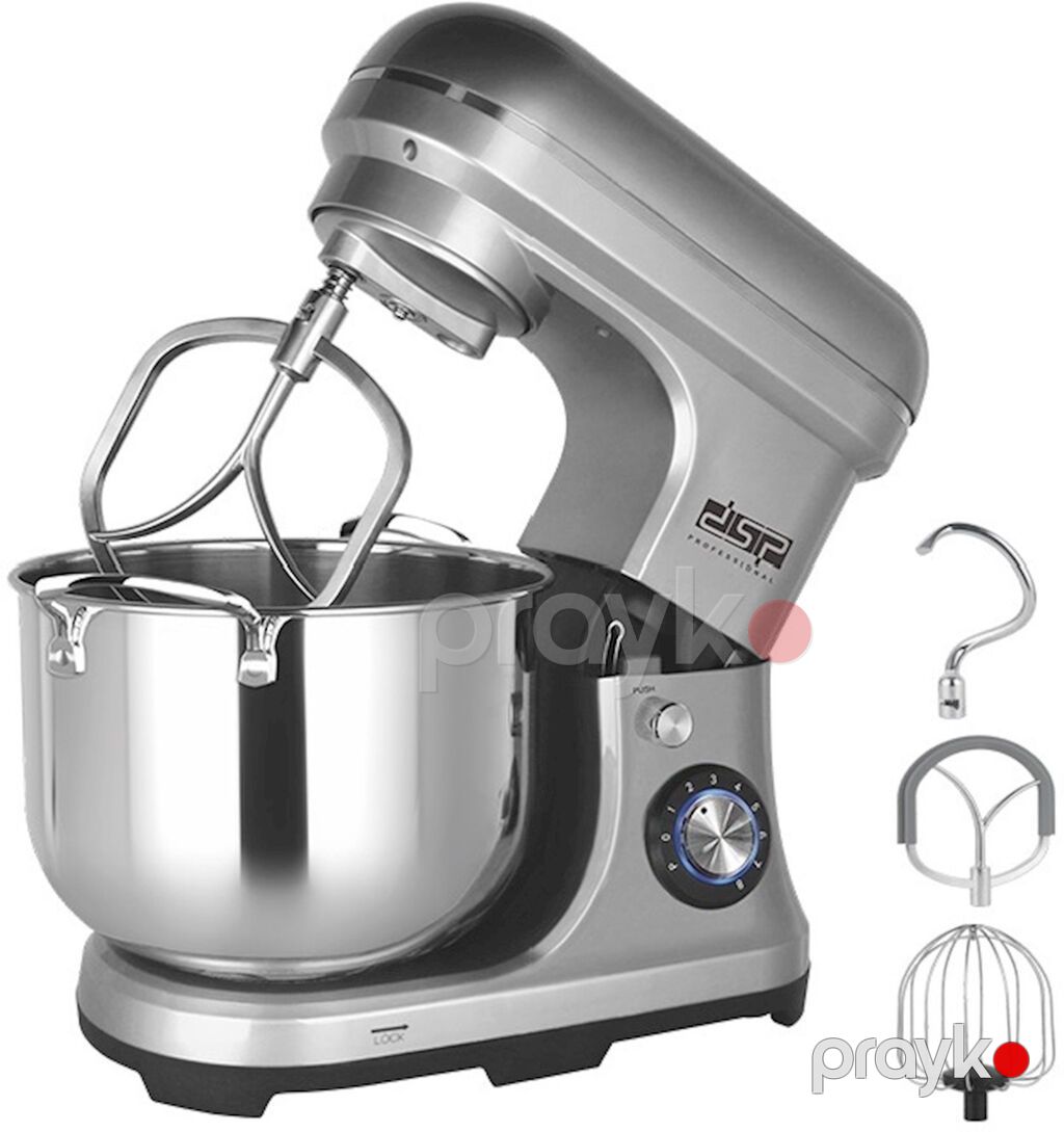 Məhsul 10075 Məhsulun adı: Planetar mikser DSP KM-3059 Silver — Blenderlər, xırdalayanlar və mikserlər, Bakı (3)