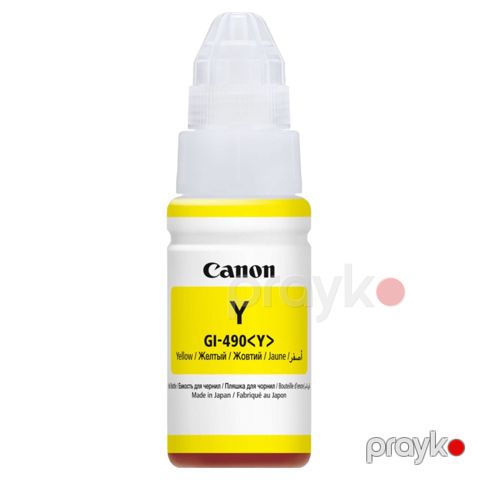 Canon INK Bottle GI-490 Y (0666C001) — Bakı