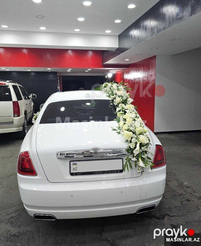 Rolls Royce Ghost, 2020 il — Minik avtomobili icarəsi, Bakı (4)
