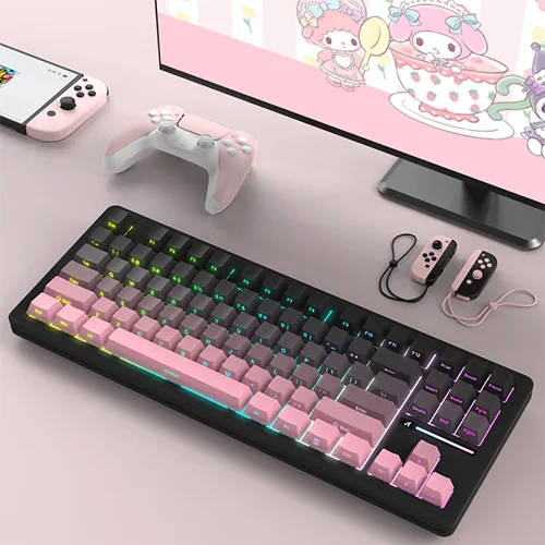 Attack Shark M87 Pro V2 Blackberry Mechanical Gaming Keyboard — Klaviaturalar və siçanlar, Bakı (2)