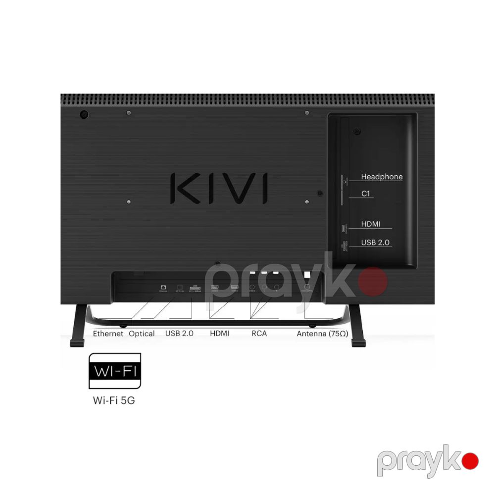 Kıvı 32″ FHD TV Smart TV Black (32F760QB) — Ev texnikası, Bakı (2)