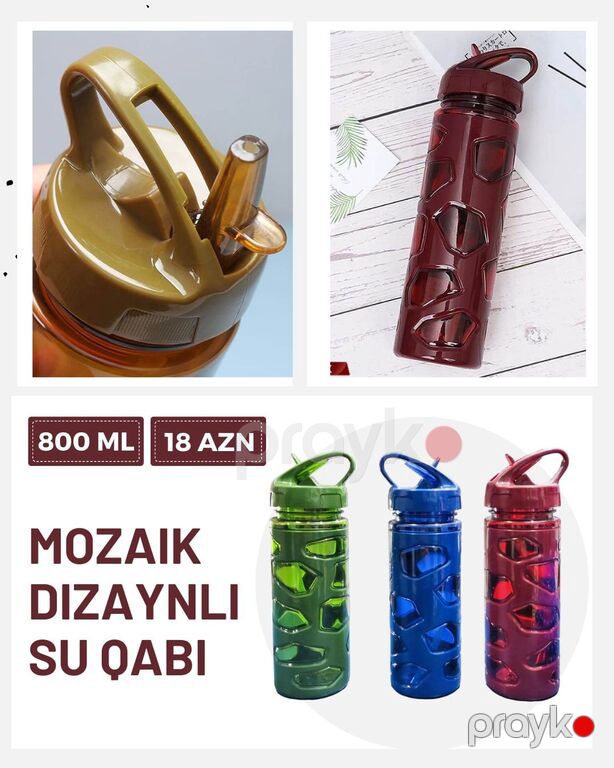 Metal su qabı "Swell (500 ML)" — Qablar və mətbəx əşyaları, Bakı (3)