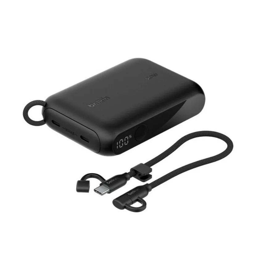 Power bank Belkin 10K PD20W with Display Black — Mallar, Bakı (4)