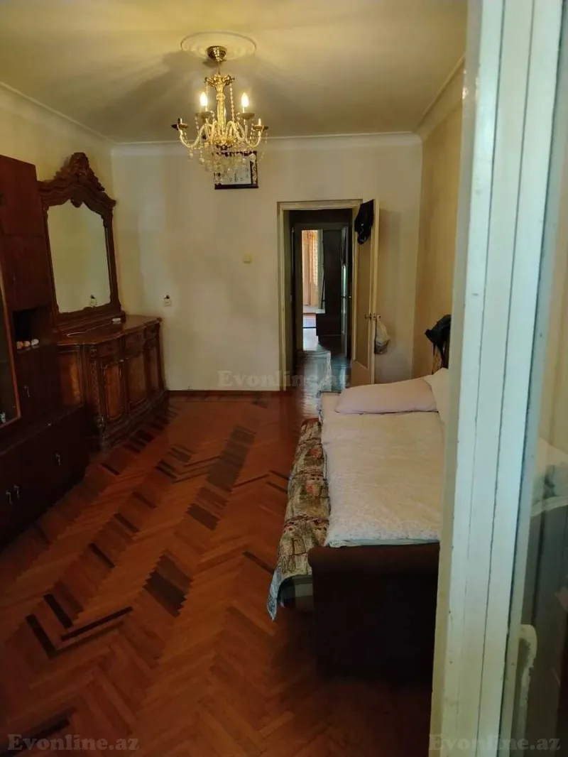 Satılır 3 otaqlı Mənzil Köhnə tikili 80 m² Bakı, Xətai r., Əhmədli m., Əhmədli — Mənzil, Bakı (5)