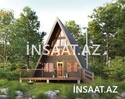 A-Frame Ev Tikintisi endirimle — Bakı