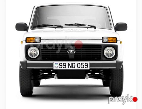 Avtomobil qeydiyyat nişanı - 99-NG-059 — Bakı