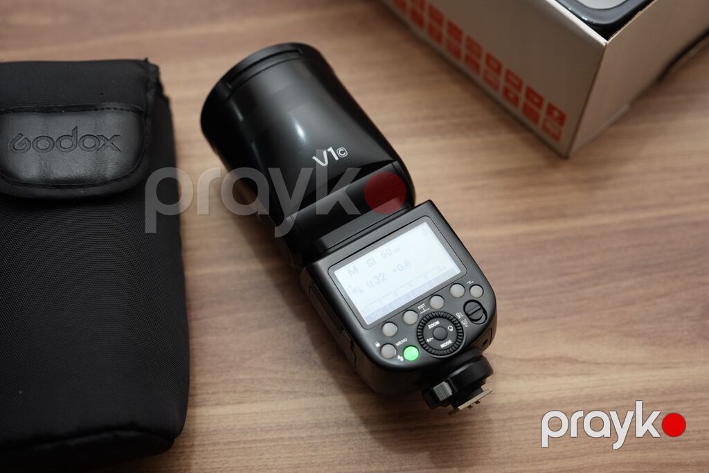 Godox V1C TTL Li-ion Round Head Camera Flash – Kit İdeal — İşıq avadanlığı və aksesuarlar, Bakı (4)