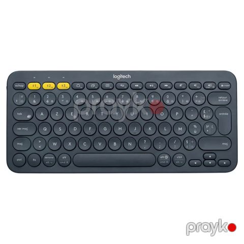 Logitech Bluetooth Keyboard K380 Multi-Device – Intnl -Russian Layout – Dark Grey (920-007584) — Bakı