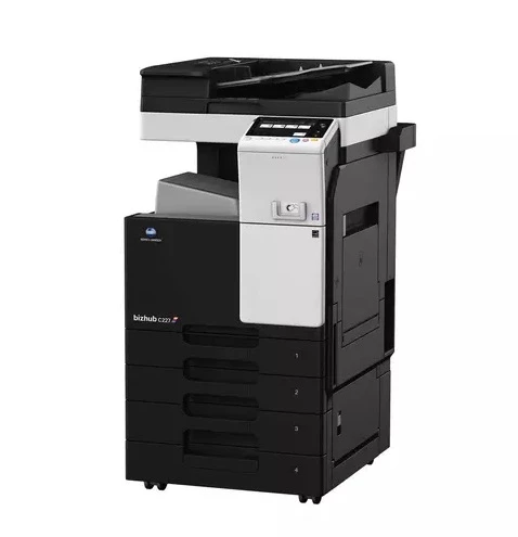 Konica Minolta bizhub 227 Multifunction Monochrome Printer & DF-628 & DK-513 — Bakı