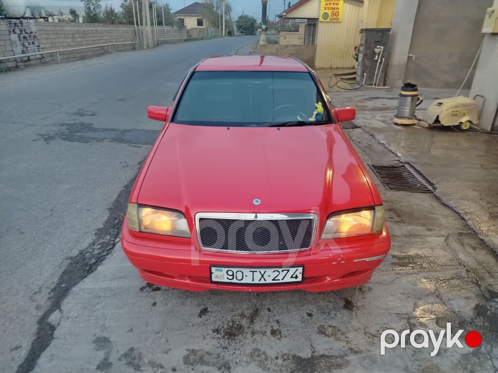 Mercedes-Benz C-Class: 1.8 l 1995 il Sedan 90-TX-274 — Avtomobillər, Saatlı (4)