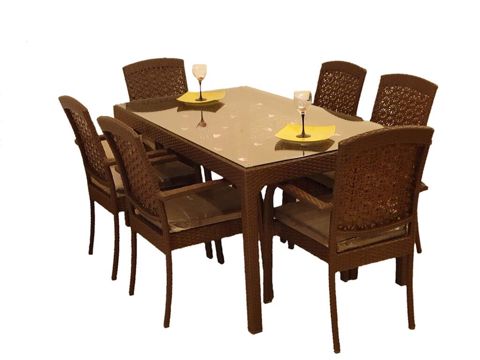 968 Məhsulun adı: Bağ üçün mebel dəsti Zili Rattan Sakura, 6 — Mebel dəstləri