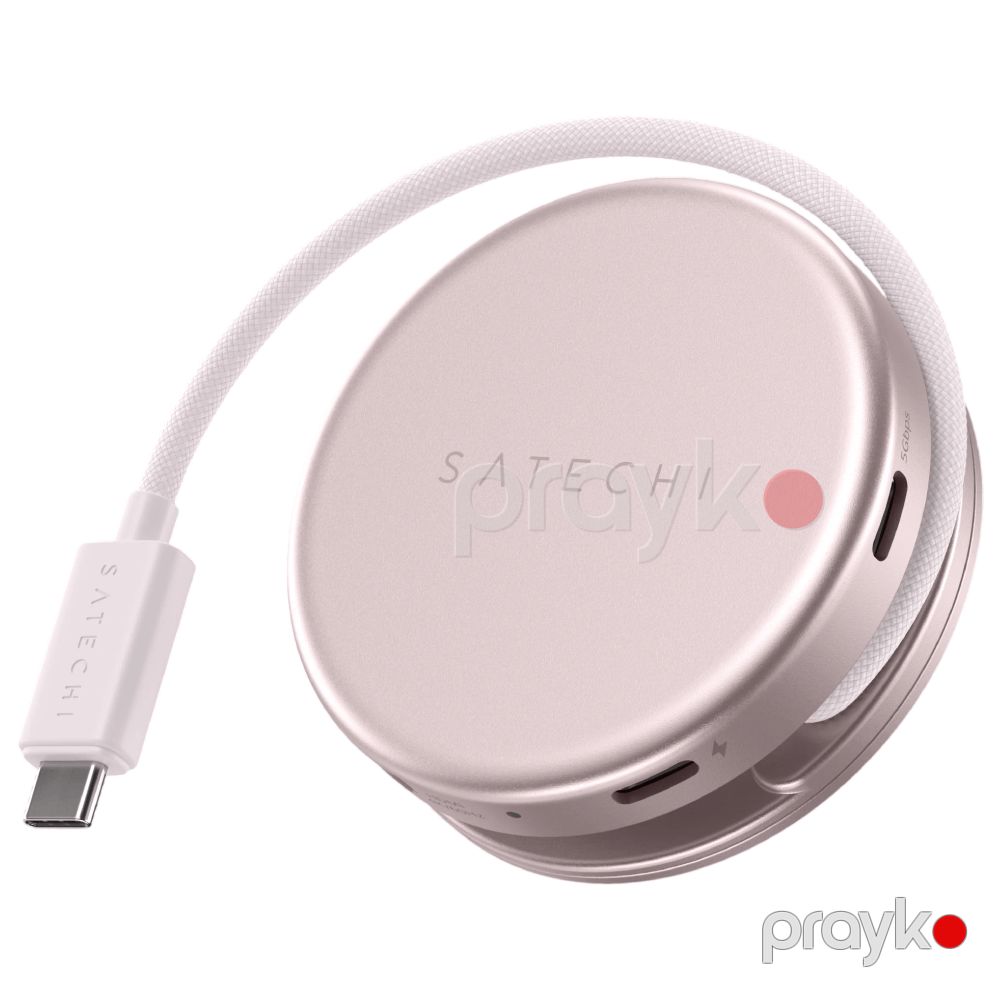 USB Hub Satechi OntheGo 5in1 USB Type-C ST-POTG5P Blush — Kabelləri, adapterlər və keçidçilər, Bakı (3)