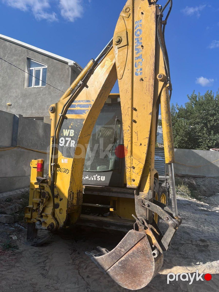Komatsu W97, 2007 il — İnşaat texnikası, Şəki (6)