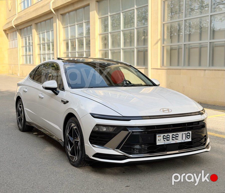 Hyundai Sonata, 1.5 L, 2025 il, 5 000 km — Avtomobillər, Bakı (3)