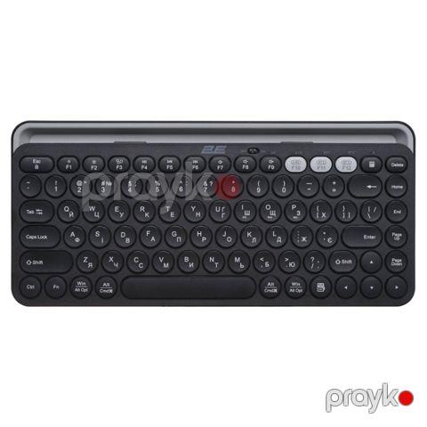 2E Keyboard membrane KS250 84key, Wl/bt, En/uk, black-grey (2E-KS250WBK_UA) — Pctech — Periferiya cihazları