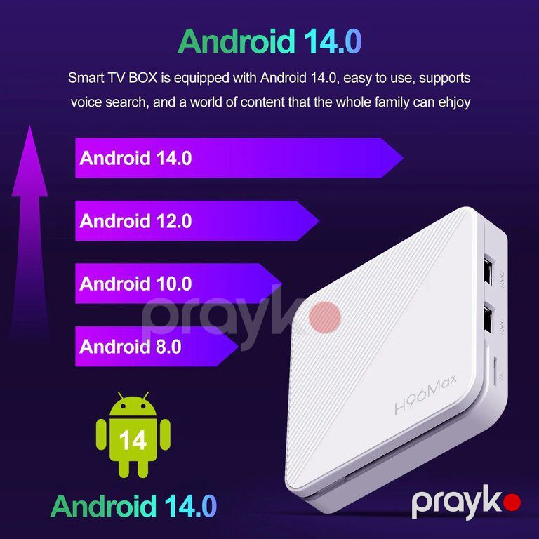TV Box "H96MAX Ultra Android 14" 5G 4K — TV və Video, Bakı (8)