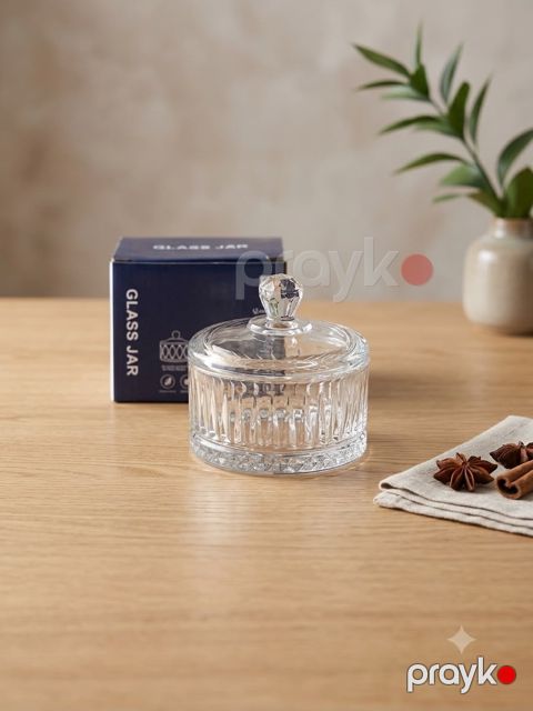 Şəkər qabı 38053427, 100 ml, şüşə, şəffaf — Bakı