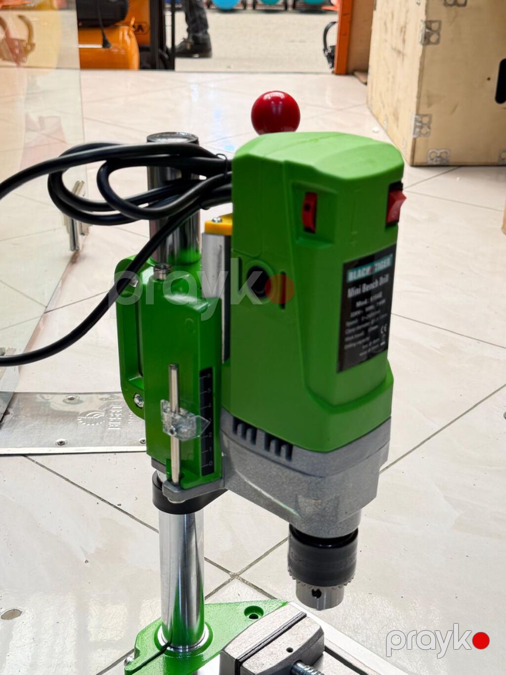 Stolüstü mini dəzgah – Black Tiger Mini Bench Drill Xüsusiyyətlər — Drels, vintovkular və qaitkçekicilər, Bakı (2)
